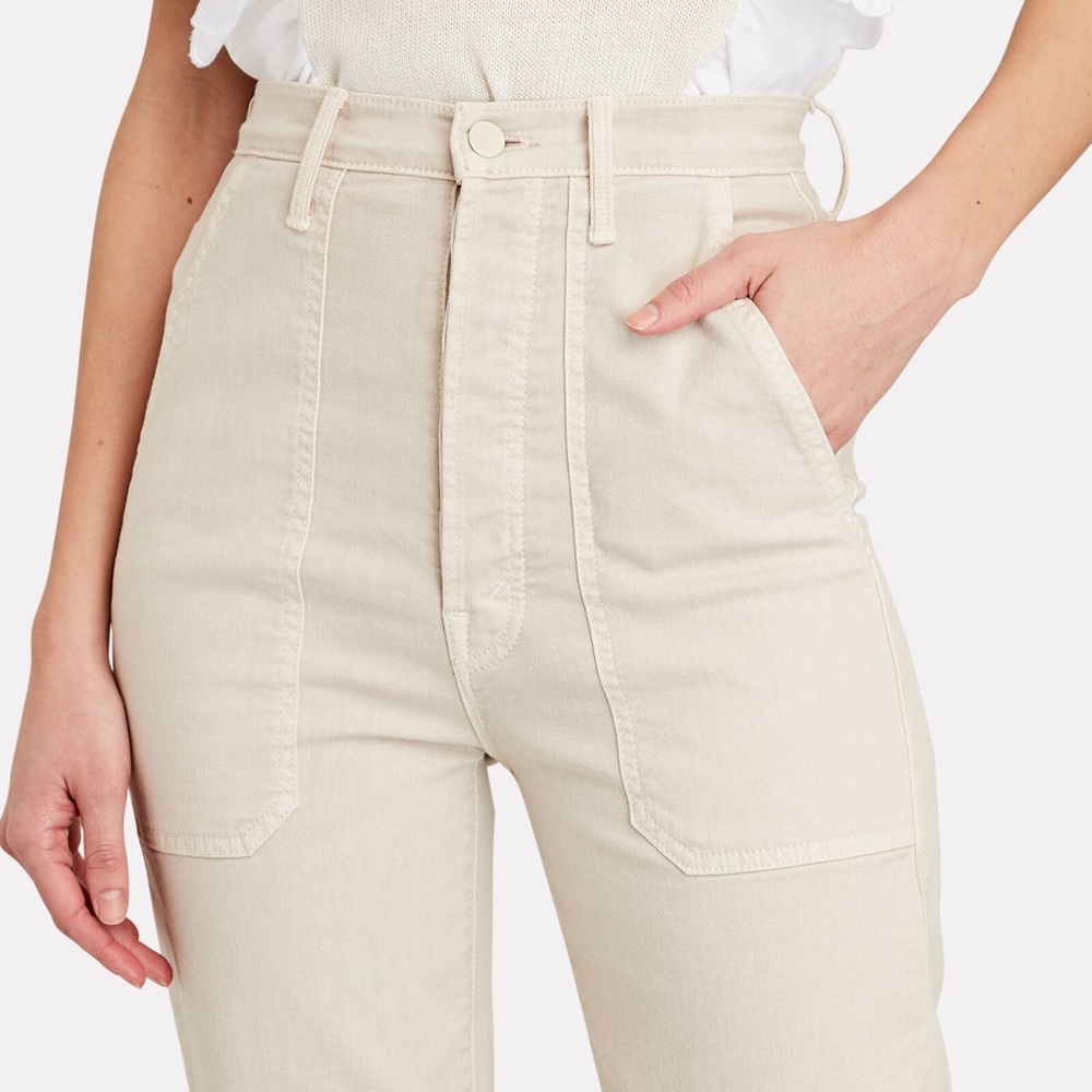 Mother The Wrapper Patch Springy Ankle Jeans In F… - image 3